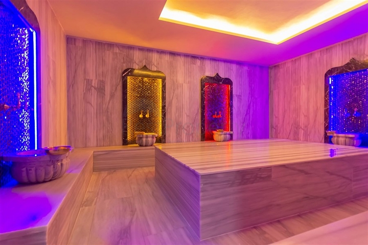 Квартира 1+1 с инфраструктурой комплекса в районе Махмутлар