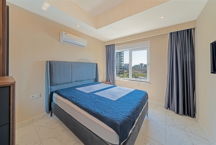 Квартира 1+1 с развитой инфраструктурой в районе Авсаллар