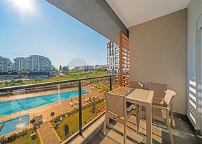 Квартира 1+1 с развитой инфраструктурой в районе Авсаллар