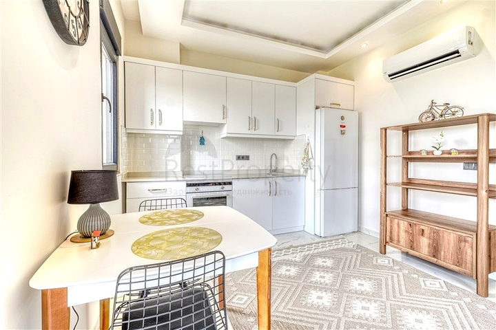 Квартира 1+1 с инфраструктурой комплекса в районе Махмутлар