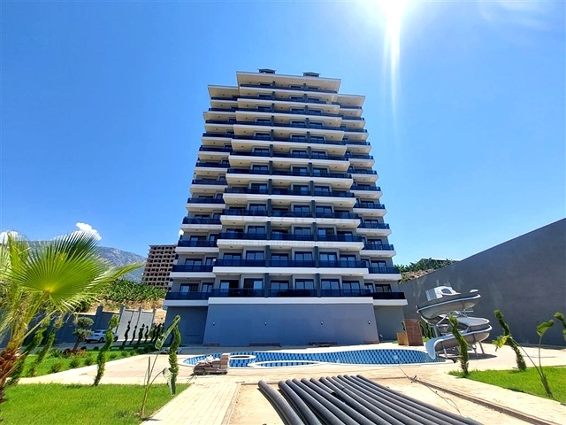 Квартира 1+1 с инфраструктурой комплекса в районе Махмутлар