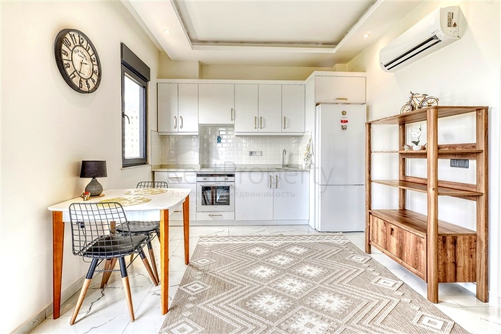 Квартира 1+1 с инфраструктурой комплекса в районе Махмутлар