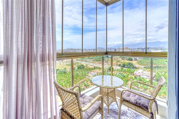 Квартира 1+1 с инфраструктурой комплекса в районе Махмутлар