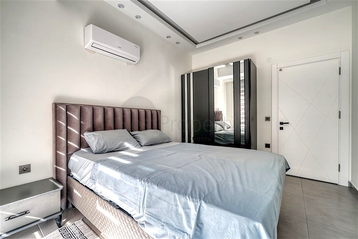 Квартира 1+1 с полной инфраструктурой комплекса в районе Махмутлар