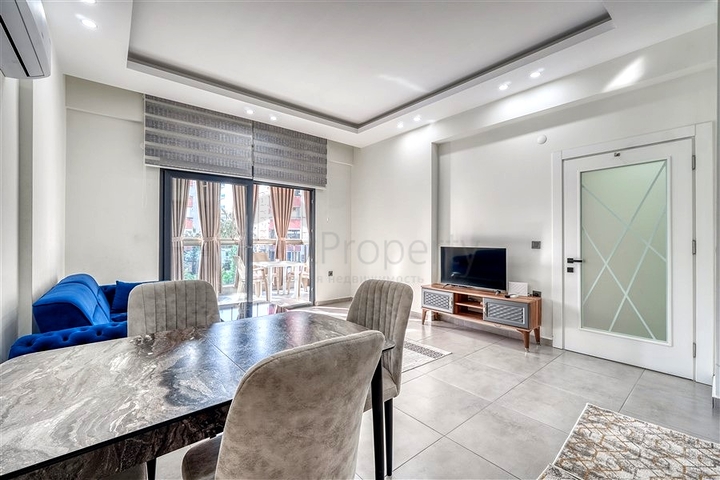 Квартира 1+1 с полной инфраструктурой комплекса в районе Махмутлар