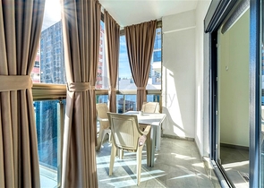 Квартира 1+1 с полной инфраструктурой комплекса в районе Махмутлар