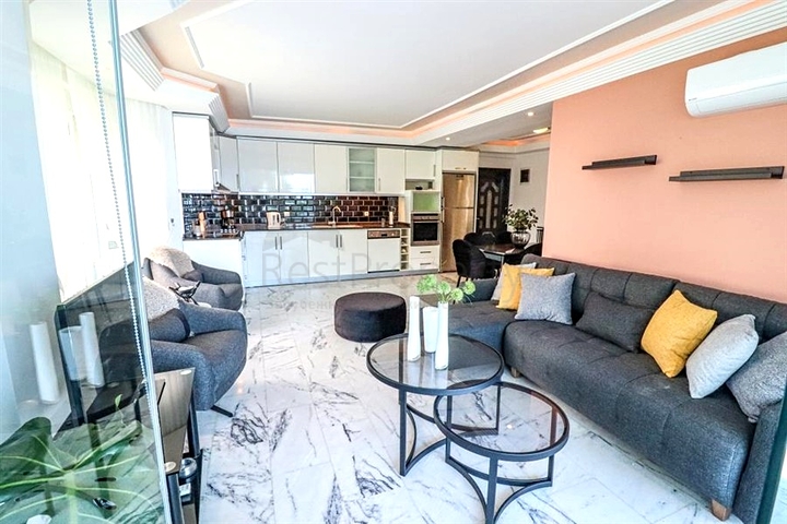 Квартира 3+1 с развитой инфраструктурой комплекса в районе Тосмур