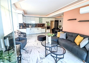 Квартира 3+1 с развитой инфраструктурой комплекса в районе Тосмур