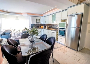 Квартира 3+1 с развитой инфраструктурой комплекса в районе Тосмур