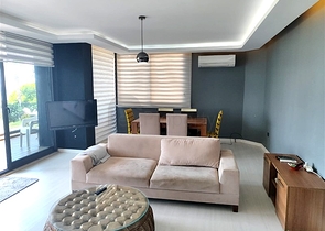 Квартира 3+1 с мебелью и полной комплектацией в районе Клеопатра