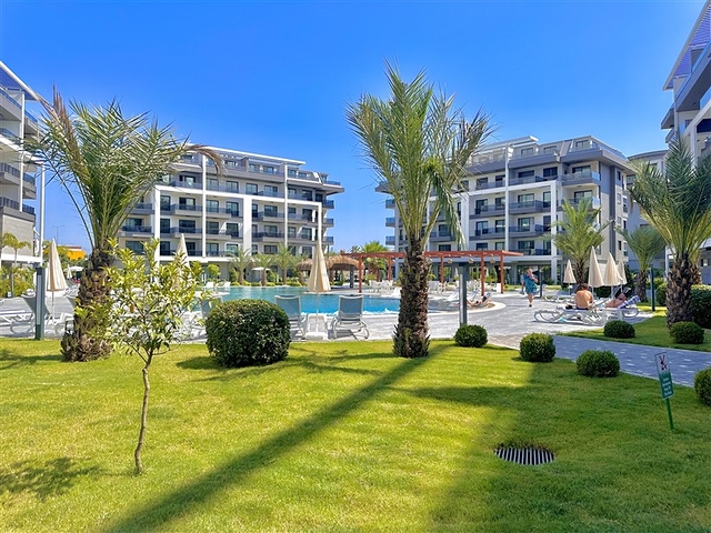 Квартира 1+1 с инфраструктурой комплекса в районе Оба