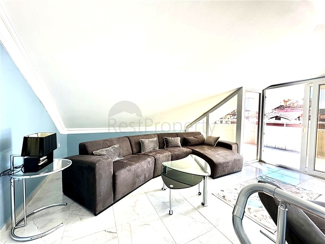 Пентхаус 2+1 с террасой в районе Клеопатра