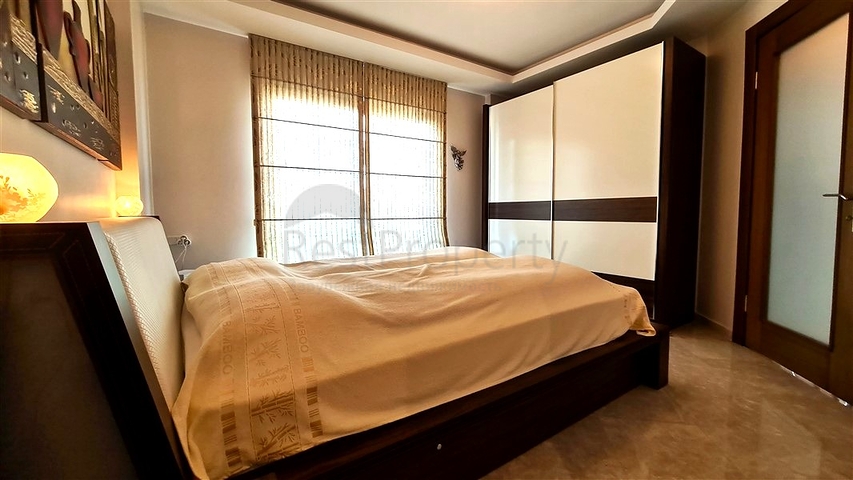 Квартира 2+1 с бассейнами и инфраструктурой комплекса в районе Кестель