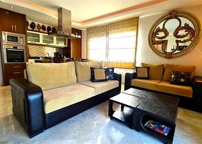 Квартира 2+1 с бассейнами и инфраструктурой комплекса в районе Кестель