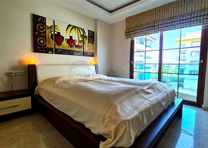 Квартира 2+1 с бассейнами и инфраструктурой комплекса в районе Кестель