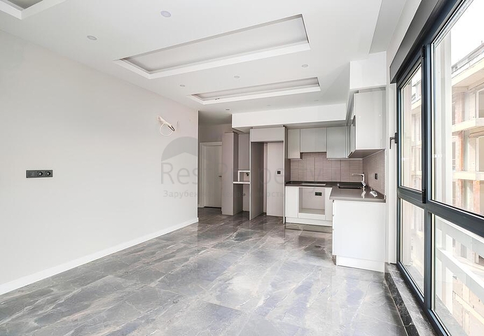 Квартира 1+1 с инфраструктурой комплекса в районе Клеопатра