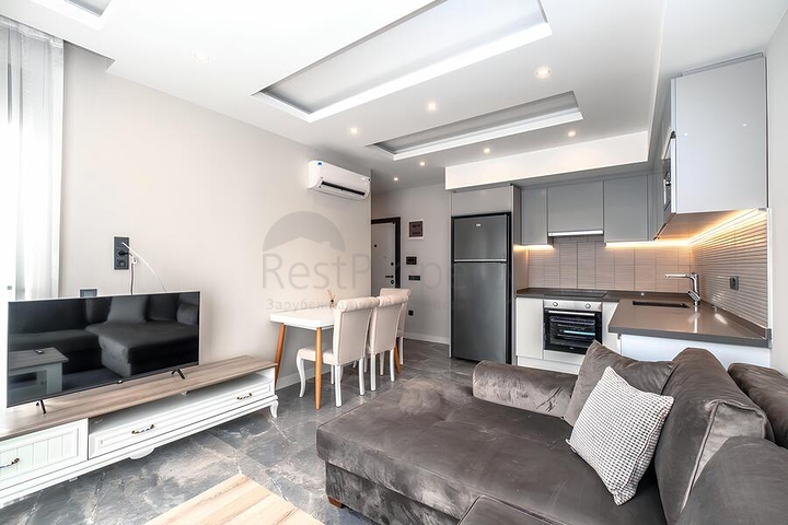 Квартира 2+1 с инфраструктурой комплекса в районе Клеопатра