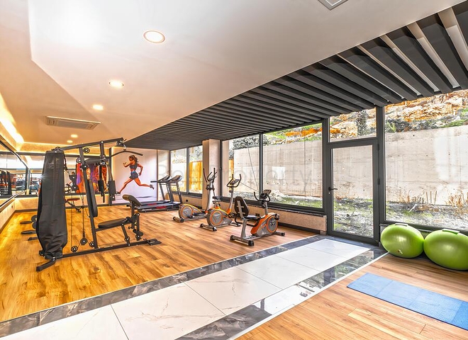 Квартира 2+1 с инфраструктурой комплекса в районе Клеопатра