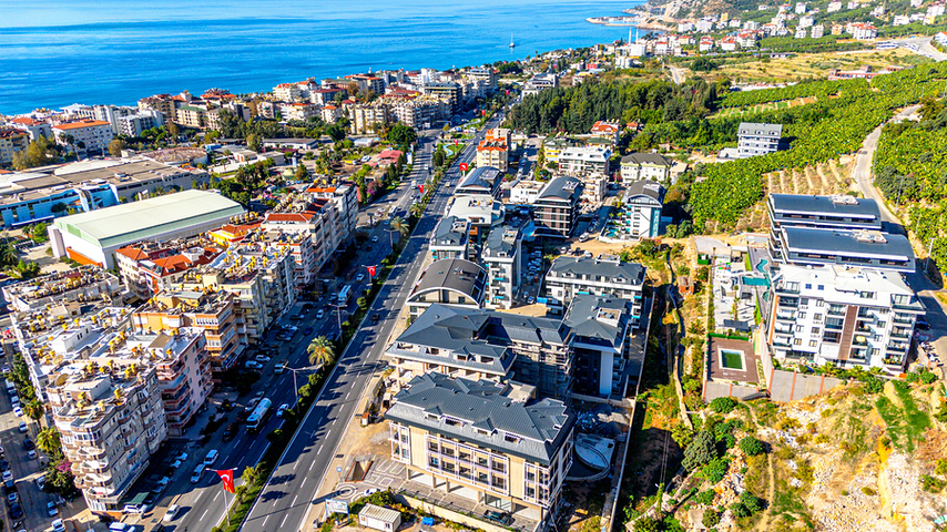 Квартира 2+1 с инфраструктурой комплекса в районе Клеопатра