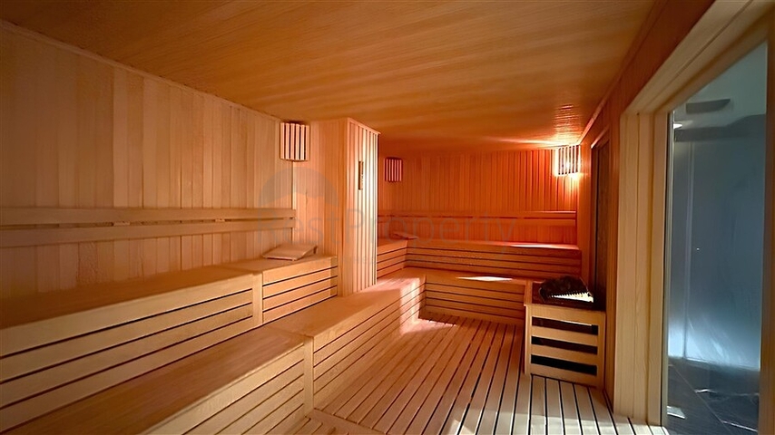 Квартира 2+1 с богатой инфраструктурой в районе Аланья Центр