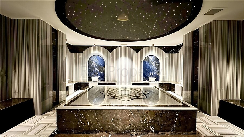 Квартира 2+1 с богатой инфраструктурой в районе Аланья Центр