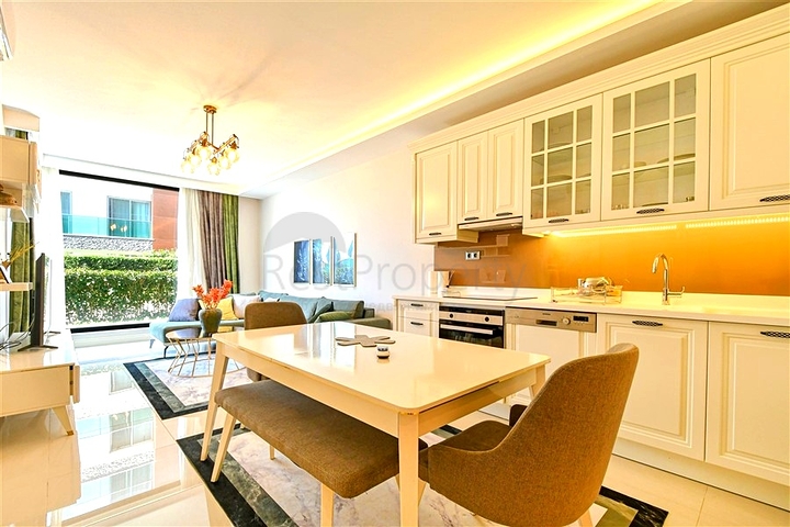 Квартира 1+1 с инфраструктурой комплекса в районе Кестель