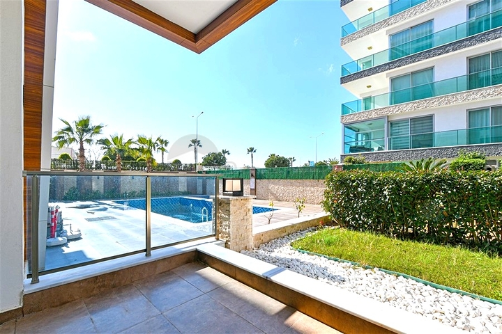 Квартира 1+1 с инфраструктурой комплекса в районе Кестель