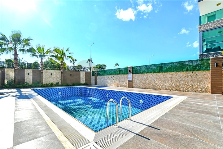 Квартира 1+1 с инфраструктурой комплекса в районе Кестель