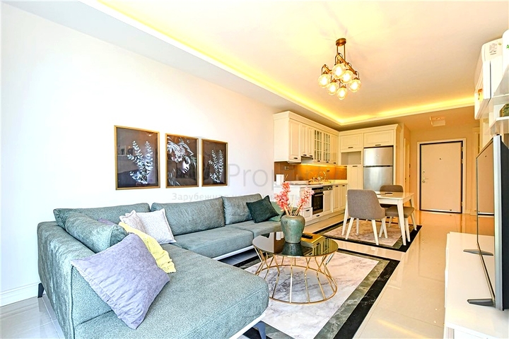 Квартира 1+1 с инфраструктурой комплекса в районе Кестель