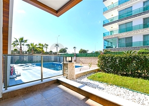 Квартира 1+1 с инфраструктурой комплекса в районе Кестель