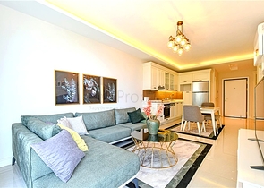 Квартира 1+1 с инфраструктурой комплекса в районе Кестель