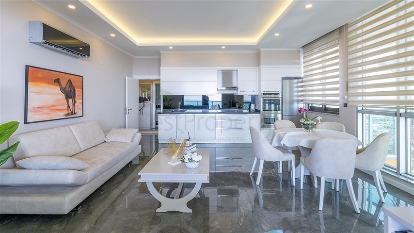 Квартира 1+1 с полной инфраструктурой комплекса в районе Кестель