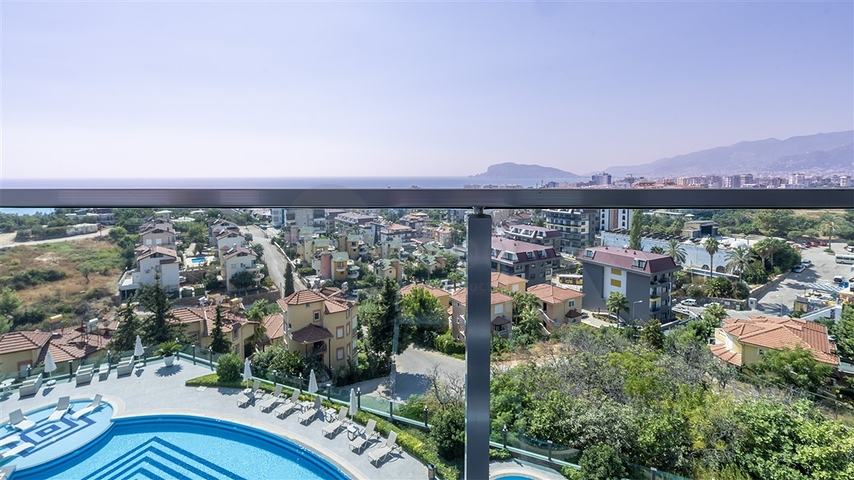 Квартира 1+1 с полной инфраструктурой комплекса в районе Кестель