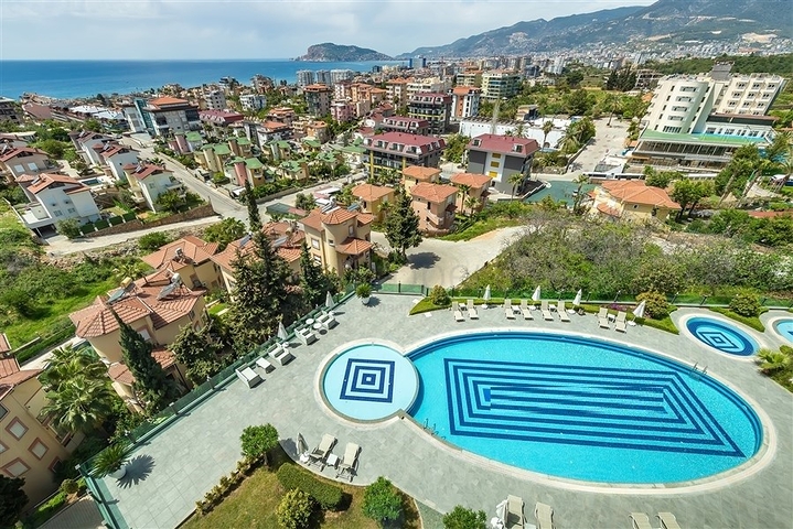 Квартира 1+1 с полной инфраструктурой комплекса в районе Кестель