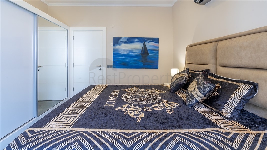 Квартира 1+1 с полной инфраструктурой комплекса в районе Кестель