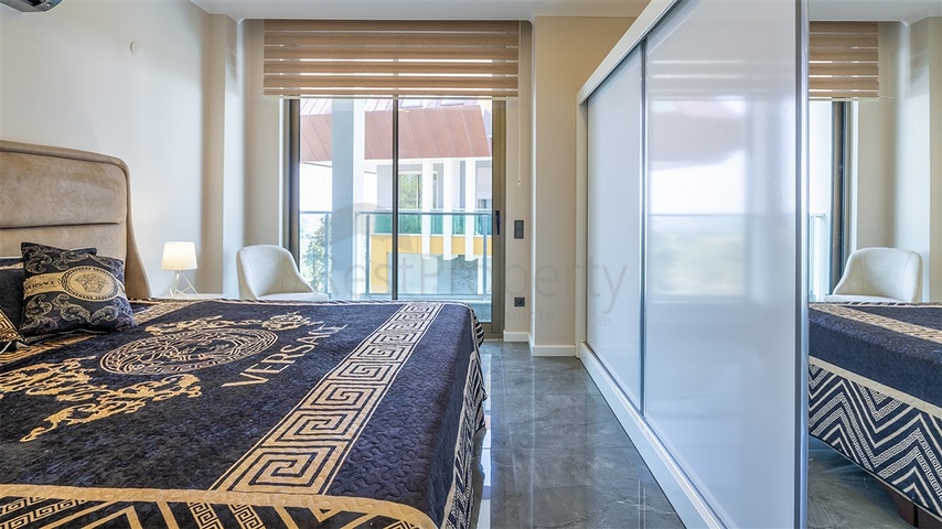 Квартира 1+1 с полной инфраструктурой комплекса в районе Кестель