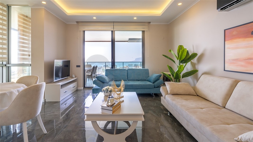 Квартира 1+1 с полной инфраструктурой комплекса в районе Кестель