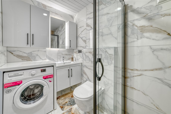 Современная квартира 1+1 в жилом комплексе района Кестель