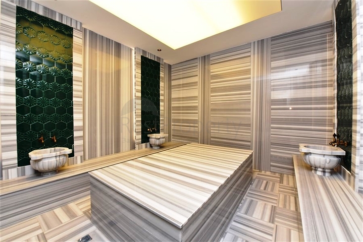 Пентхаус 3+1 с террасой и полной инфраструктурой в районе Оба