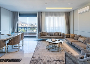 Пентхаус 3+1 с террасой и полной инфраструктурой в районе Оба