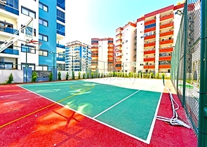 Современная квартира 1+1 с богатой инфраструктурой в районе Махмутлар