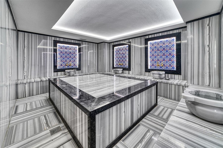 Уютная 1+1 в современном жилом комплексе Каргыджака с развитой внутренней инфраструктурой