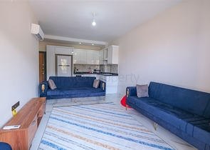 Уютная 1+1 в современном жилом комплексе Каргыджака с развитой внутренней инфраструктурой