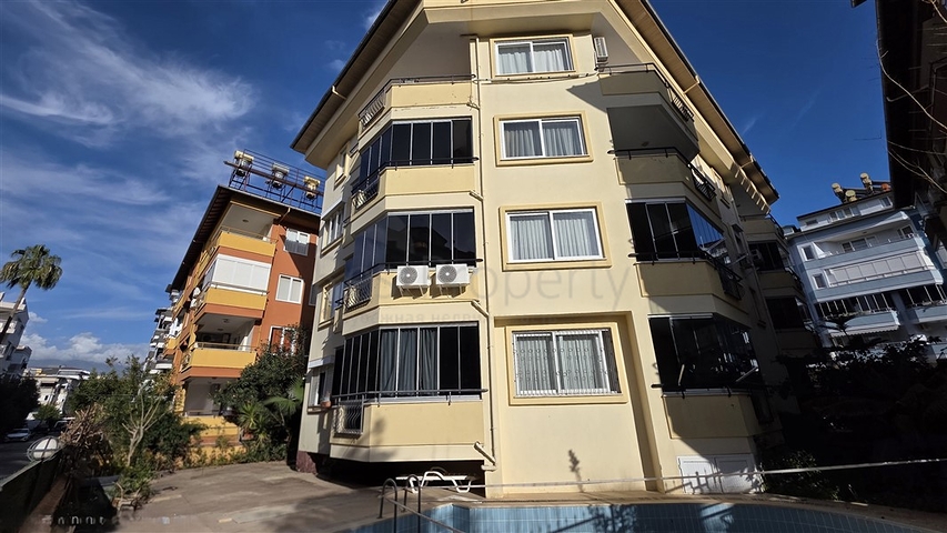 Уютная квартира 2+1 в районе Оба в 300 метрах от пляжа