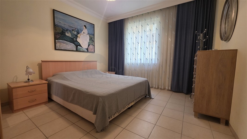 Уютная квартира 2+1 в районе Оба в 300 метрах от пляжа