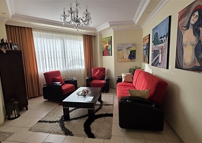 Уютная квартира 2+1 в районе Оба в 300 метрах от пляжа