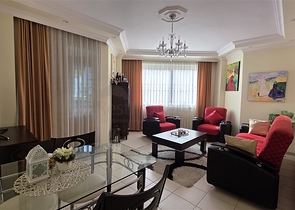 Уютная квартира 2+1 в районе Оба в 300 метрах от пляжа