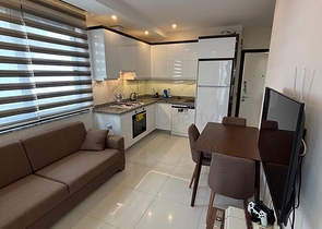 Уютная квартира 1+1 в районе Махмутлар рядом с морем