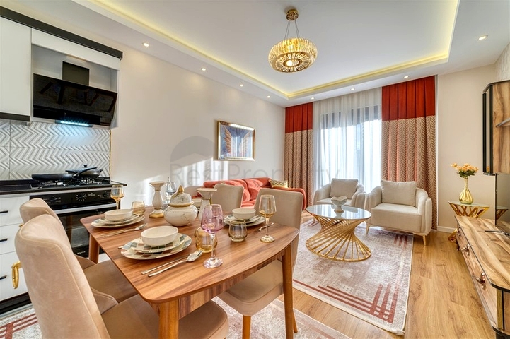 Уютная квартира 1+1 в районе Кестель с современной инфраструктурой