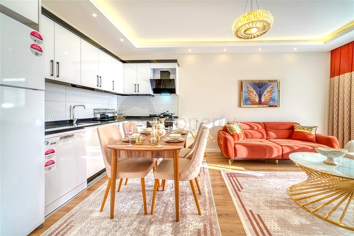 Уютная квартира 1+1 в районе Кестель с современной инфраструктурой